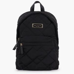 Marc Jacobs Quilted Nylon Backpack | Black